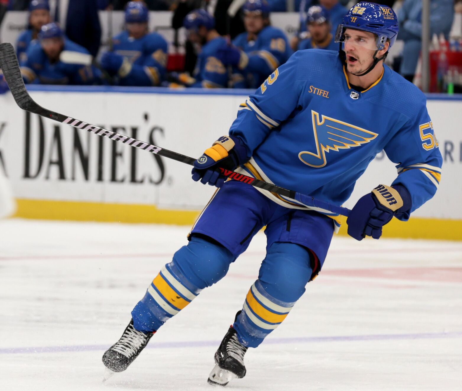 Blues 6, Ducks 2